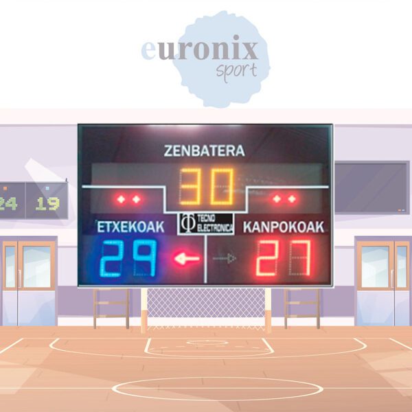 EMDG FRONT D6N FRONTON SCOREBOARD